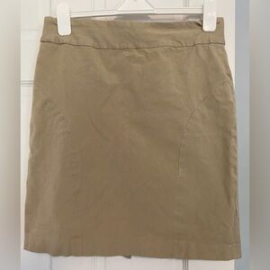 Banana Republic Stretch Khaki Skirt Size 12